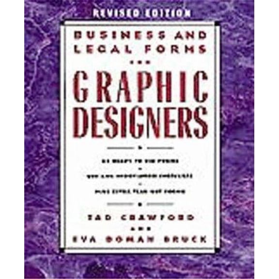 Pre-Owned Business and Legal Forms for Graphic Designers (Paperback) 1880559269 9781880559260
