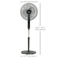 thumbnail image 3 of HOMCOM Standing Floor Fan with Remote Control Tall Pedestal Electric Fan, 3 of 10