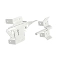 thumbnail image 4 of Luzkey Garden Gate Latch Hardware ,Stability, Sturdy Outdoor Versatile Simple Setup Decor Reliable Locking DIY Heavy Duty Attachment White, 4 of 8