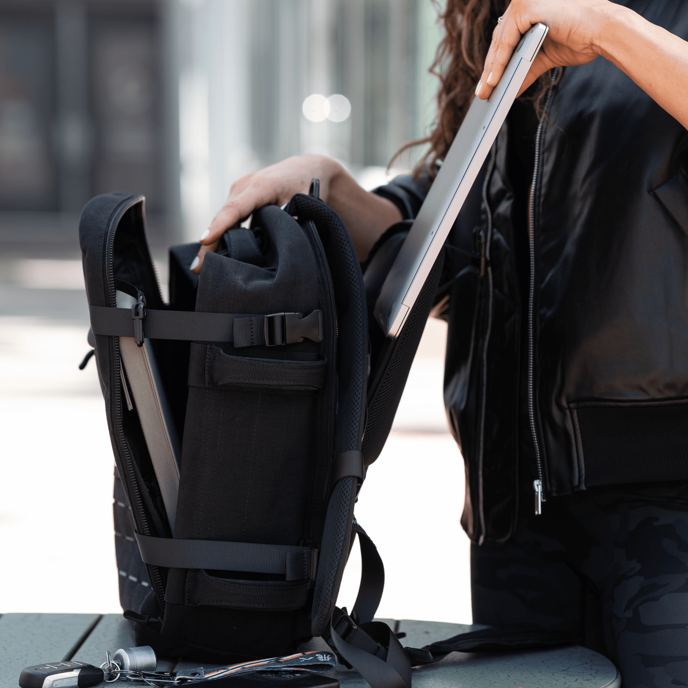 Hyperwear Hyper Ruck® Backpack, 9-27 lb Weight Options - EDC, Rucking, & Strength Training