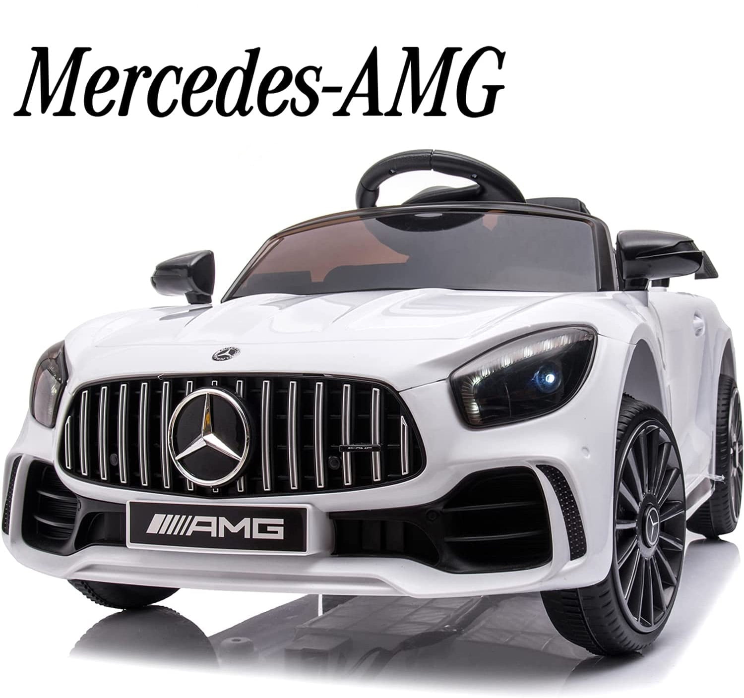 Kid Ride on Car with Parental Remote Control Licensed Mercedes Benz AMG GTR 