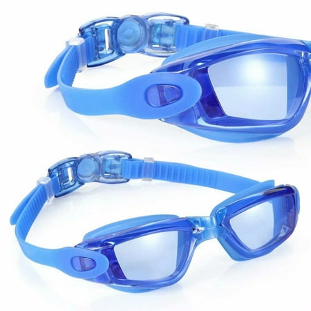 Swimming Goggles No Leaking Anti Fog UV Protection Swim Goggles with Free Protection Case Swimming Goggles Suit for Men Women Kids-Best Swim (Best Racing Swim Goggles)