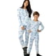thumbnail image 1 of HonestBaby - Pijama familiar de algodón orgánico para bebé, diseño de copos de nieve que caen, color blanco, conjunto de pijama de 2 piezas para mujer, talla XL, 1 of 5