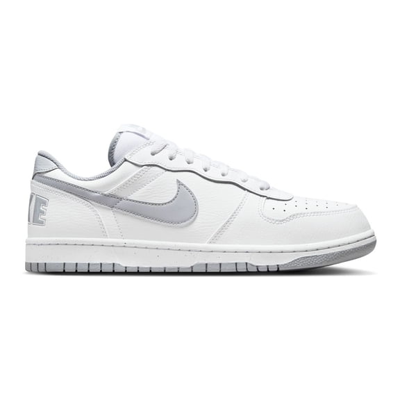 Men's Nike Big Low Sneakers Color: White Wolf Gray Size: 9