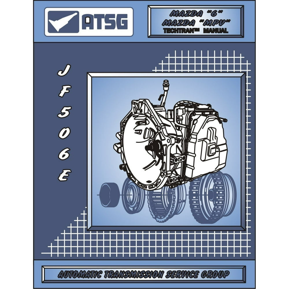 JATCO JF506E Mazda Transmission Repair Manual (JF506E Shift Solenoid Set JF506E Rebuild Kit