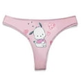 thumbnail image 3 of Pochacco Women's Breathable Seamless Thong Panties No Show Underwear, 3 of 7