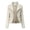 White, variant on Faux Leather Moto Biker Jacket for Women, Slim Fit Short Length, Stylish Long Sleeve Outerwear, 1 Piece, S-3XL, Plus Size Friendly