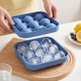 thumbnail image 4 of Ice Molds Tray Basketball-Shaped Cake Ice Cream Maker Silicone Kitchen Tool, 4 of 7
