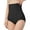 Black, variant on Womens High Waist Seamless Control Panty Shapewear Lifting Compression Briefs Firmwear Postpartum Fajas Beige M