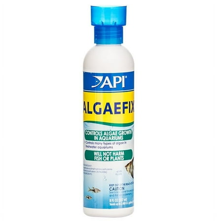API AlgaeFix Controls Algae Growth for Freshwater Aquariums [Aquarium Algaecides, Aquarium Supplies] 24 oz (3 X 8 oz)