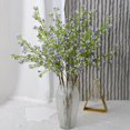 thumbnail image 5 of Yesbay 3 Fork 93 Head  Artificial Babysbreath Flower with Stem Wedding Faux Flower Branch Floral Arrangement Decoration, 5 of 8