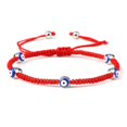 thumbnail image 1 of Nuevo Evil Eye Pulsera trenzada Lucky Red Black Color hilo pareja cadena hecha a mano oración brazaletes Pulsera joyería regalo para amigo Deng Xun unisex, 1 of 2