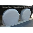 thumbnail image 3 of Covered Living Deluxe Tire Wheel Covers 27.5"- 30.5" Diameter for RV's, Travel Trailers, Toy Haulers, 5th Wheel Trailers, Truck, Van, SUV (Set of 4), 3 of 6