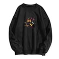 thumbnail image 1 of Long Sleeve Tops Comfy Retro Tops Tunic Sweatshirts Daily Tops O Neck Loose Pullover Women Graphic Sweatshirts, 1 of 5