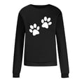 thumbnail image 4 of Enjoytime Lightweight Sweatshirts for Women Printed Crewneck Long Sleeve Pullover Tops Fashion Fall Clothes Shirts, 4 of 6
