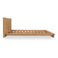 thumbnail image 3 of Plank Queen Bed Wood Natural, 3 of 7