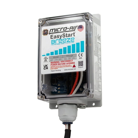 Micro-Air EasyStart Breeze 399 - Soft Starter for 120V RV A/C with Install Kit