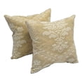 thumbnail image 2 of 17-inch Jacquard Throw Pillows with Inserts (Set of 2) 9910-S2-ID-015, 2 of 2