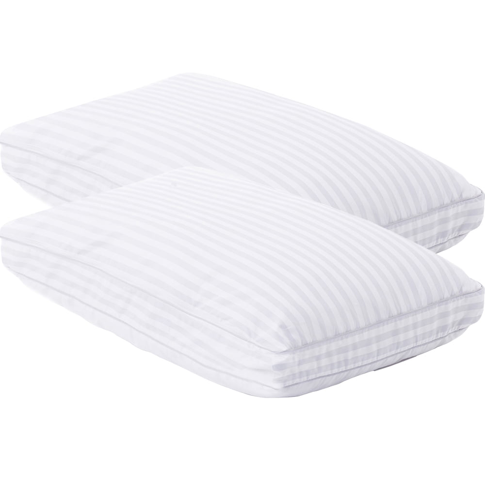 Malouf Convolution Memory Foam Pillow, King (2Pack)