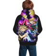 thumbnail image 2 of Characters Yu-Gi-Oh Youth Sweatshirt Hoodies Fashion Teen Hooded Hoody Pullover Clothes With Pocket For Boys Girls Clothing, 2 of 8