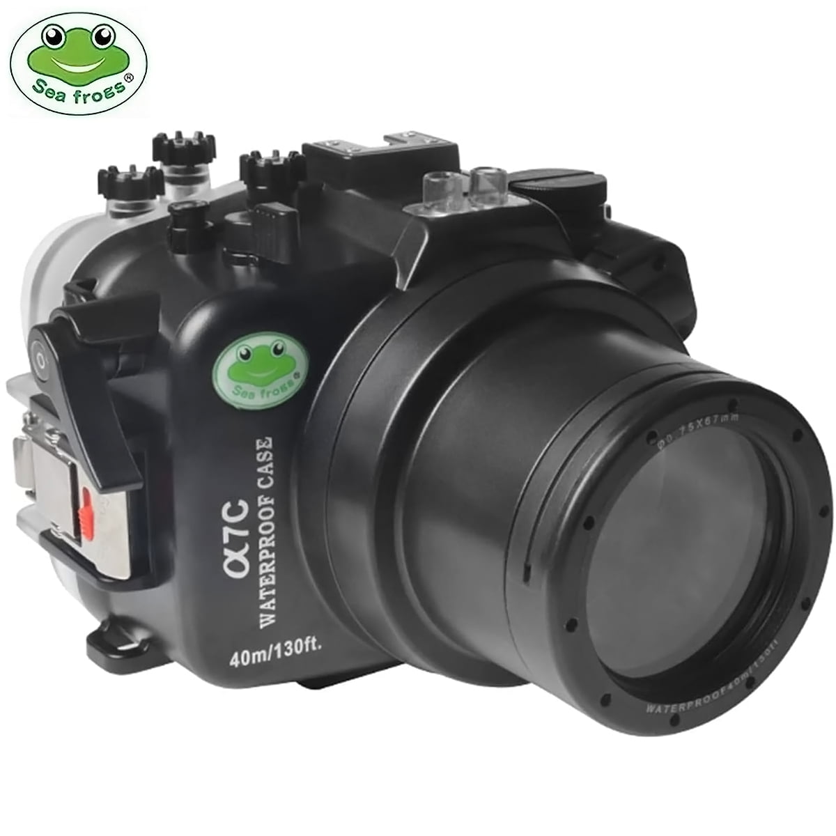 Seafrogs [40M/130FT] Waterproof Diving Camera Case Underwater Scuba