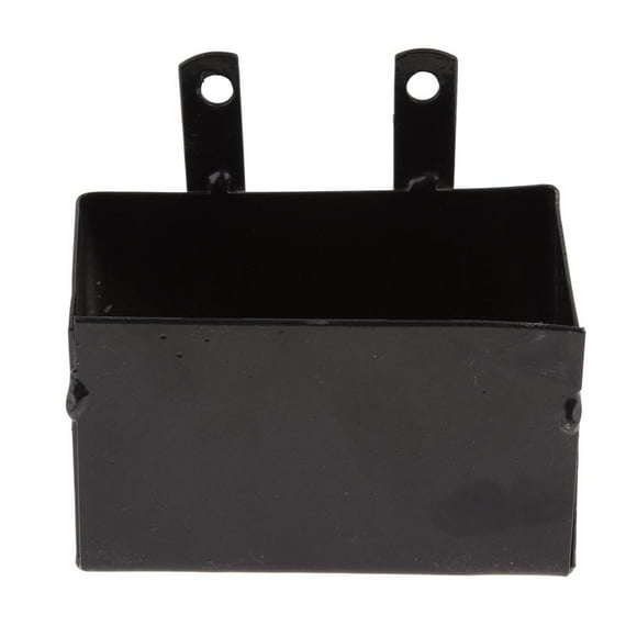 Estuche Portabatería Cuadrado de Metal Negro para Cuatrimotos, ATV Y Motocicletas de 50 , 70 , 110 Y 125