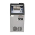 Ktaxon 110lbs/24h Stainless Steel Commercial Freestanding Ice Maker