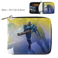 thumbnail image 2 of Monedero de piel plegable DVA Overwatches Robot Anime, 2 of 2