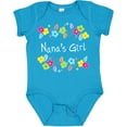 thumbnail image 3 of Inktastic Nanas Girl Bright Flowers Girls Baby Bodysuit, 3 of 5