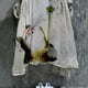 thumbnail image 4 of Vestido HUOGUO Vintage Floral Manga 3/4 para mujer, talla grande, 4 of 5