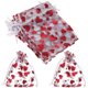 thumbnail image 4 of 25 bolsas de organza con cordón, bolsas para guardar joyas, bolsas pequeñas decorativas para regalo, bolsas para envolver regalos., 4 of 6