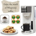 Mixpresso 2 in 1 Coffee Maker, KCup Pods & Ground Coffee Compatible