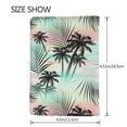 thumbnail image 3 of Pofeuu Tropical Summer Palm Print Travel Document Organizer Passport Holder Men Women for Family (6.5 in x 4.5 in),Wallet Holder Credit Card Clutch Bag Case, 3 of 5