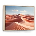 thumbnail image 2 of Designart "Endless Dunes in the Desert II" Landscapes Floater Framed Canvas Wall Art, 2 of 7