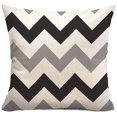 thumbnail image 2 of Black Grey White Pillow Covers 18x18 Inch Dahlia Floral Decor Throw Pillows Spring Summer Modern Geometry Flower Outdoor Decorative Cushion Cases for Sofa Couch Bed Decorations, 2 of 6