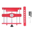 thumbnail image 1 of Guide Locator Jig,Woodworking Hole Drill Punch Dowel Cam Jig Kit Punch Positioner Top-Notch Performance, 1 of 8