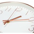 thumbnail image 5 of 12 Inch Modern Quartz Silent Wall Clock with Arabic Numeral Wall Clocks without Checking Home Accessories Decoration (Rose Gold), 5 of 5