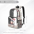 thumbnail image 7 of ZIATUBLES Clear Backpack Heavy Duty 17 Inch, Fabric & PVC Transparent Bag with Front & Side Pockets, See Through Backpack for School Work Security Travel, 7 of 7