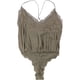 thumbnail image 1 of Mono tipo tanga para mujer de Free People, gris, pequeño, 1 of 1