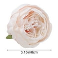 thumbnail image 3 of Amzcrzy Artificial Flower, Artificial Plants, Decoration Simulation Flower Head Silk Flower Head Decoration DIY Handmade Material Simulation Flower Decoration Cloth simulation flower, 3 of 7