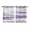 Gray Purple, variant on Yellow Grey Kitchen Curtains 63 Inch Length, Vintage Farmhouse Abstract Oil Painting Grommet Top Bedroom Living Room Curtains, Light Filtering Cafe Curtain Drapes 2 Panels Set 104''x63''