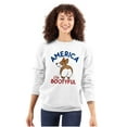 thumbnail image 3 of American Booty Funny Corgi Lover Cute Women Plus Size Crewneck Sweatshirt Brisco Brands 2X, 3 of 6