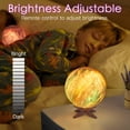thumbnail image 6 of 5.9 inch 16 Colors Moon Lamp Lava Lamp Night Lights for Kids Room Galaxy Mood Light 3D Moon Light for Room Decorate/Bedroom Gift for Kids/Boys/Girls/Teen/Women/Adults Birthday Christmas, 6 of 6