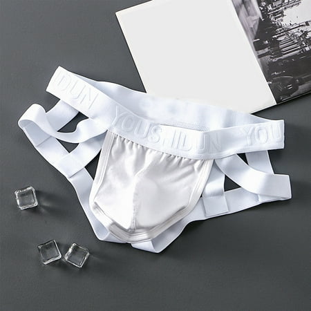 

Tejiojio Summer 2023 Clearance Men Casual Hollow-carved Design Sexy Double Thong Panties Hip Lift Low Waist Underwear Pants