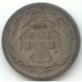 thumbnail image 2 of 1864-S Seated Liberty Dime, Scarce S Mint, VF, 2 of 2