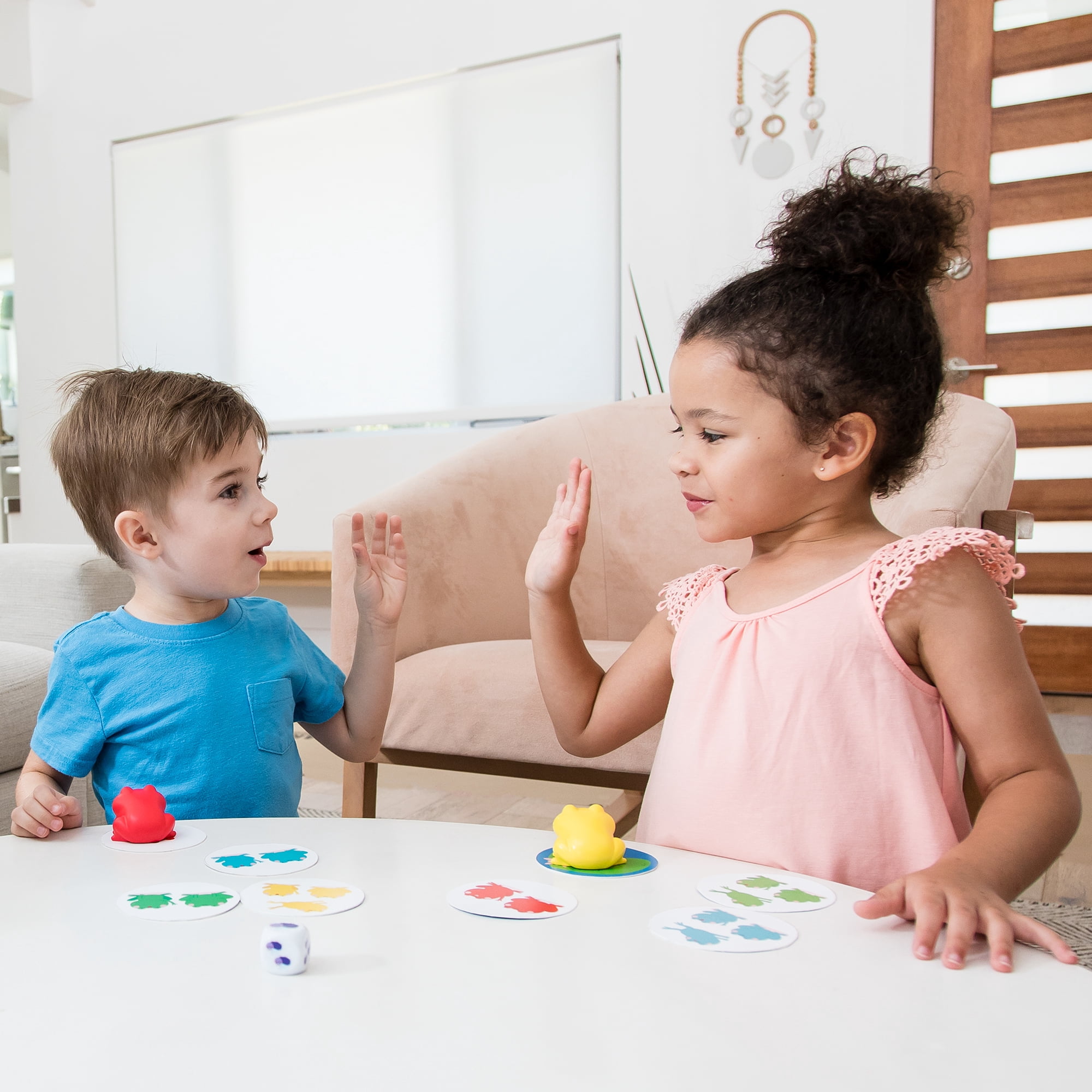 Educational Insights 1-2-3 Froggies, Counting & Color Matching Game for Preschoolers, No Reading Required, Ages 3+