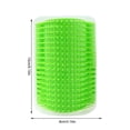 thumbnail image 3 of Cat Grooming Brush, Wall Corner Self Grooming Tool for Massage and Scratching, Easy to Clean, 3 of 6