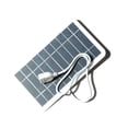 thumbnail image 2 of Panel Solar USB de Alta Potencia de 5V para Exteriores, Resistente Al Agua, Caminata, Camping, CéLulas PortáTiles, Cargador Solar de BateríA para TeléFono MóVil, 2 of 5
