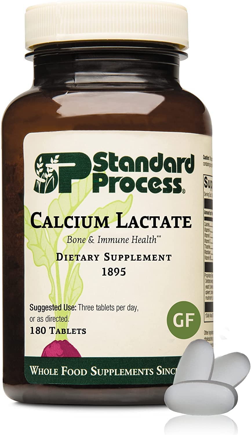 Standard Process Calcium Lactate Immune Support and Bone Strength