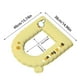 thumbnail image 3 of Asiento de Inodoro para Cuatro Estaciones con Asa Cálida y Lavable Cojín de Asiento de Inodoro de Eva Lavable para El Hogar, 3 of 6